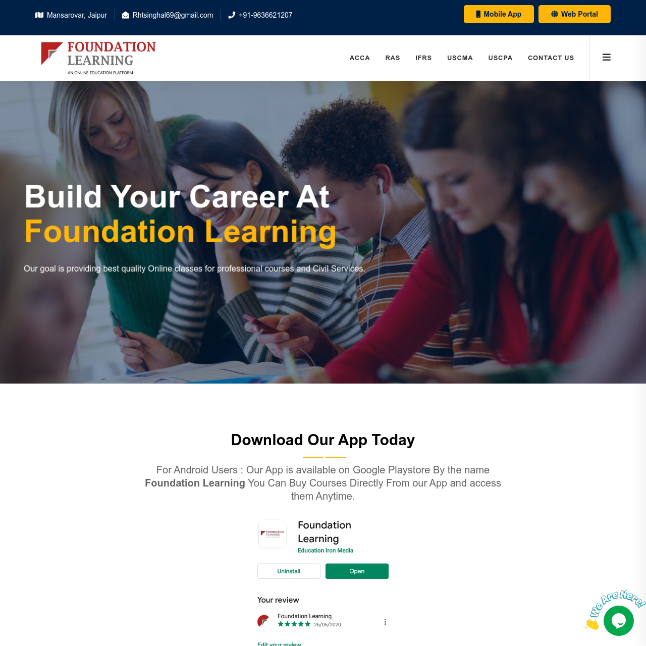 Foundation Learning